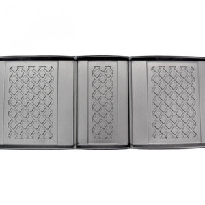 Mercedes Clasa V W447, Van, Din 06.2014 - Prezent, Rand 3 , Set Covorase Auto Tip Tavita Premium 3D, din cauciuc accesorii pentru autoturismul tau - masina v171875