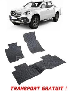 Mercedes Clasa X, Pick-Up, fabricat din 01.2016 - Prezent, set covorase auto dedicate, din cauciuc 100% Premium - Transport Gratuit accesorii pentru autoturismul tau - masina v38864