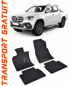 Mercedes Clasa X set covorase auto dedicate, din cauciuc dedicate Mercedes X-Class Clasa X fabricatie 01.2016 - prezent, caroserie pick-up accesorii pentru autoturismul tau - masina v112502