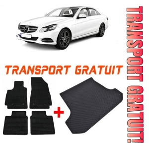 Mercedes E-CLAss clasa E W213 Sedan din 04.2016 - Prezent *1, Set Covorase + tavita portbagaj auto