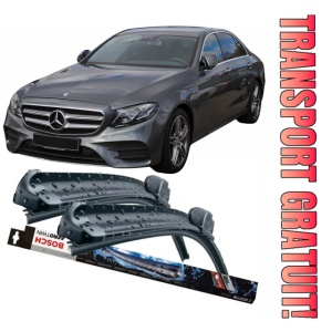 Mercedes E-Class Set 2 stergatoare parbriz Bosch Bosch Aerotwin 60 cm/60 cm compatibile cu Mercedes-Benz E-Class (W213) din 2016 (60 cm / 60 cm)