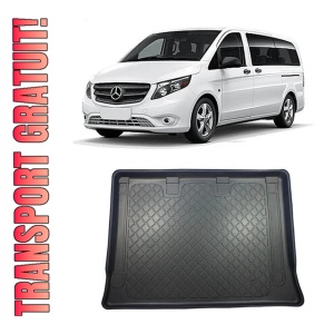 Mercedes Evito W447 Van din 10.2020 - Prezent, Tavita Pentru Portbagaj Lux Premium Dedicata, Ampatament Extralung In Spatele Randului 3 *1