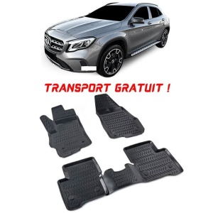 Mercedes GLA X156 2014-2019 Set 4 covorase auto din cauciuc tip tavita premium line 3D - Transport Gratuit! accesorii pentru autoturismul tau - masina v48789