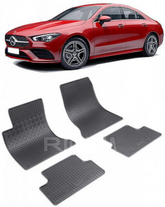 Mercedes Gla X156, Suv, fabricat din 03.2014 - 11.2019, set covorase auto dedicate, din cauciuc 100% Premium accesorii pentru autoturismul tau - masina v161457
