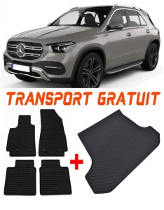 Mercedes GLE Set Covorase + tavita portbagaj auto Mercedes GLE I Coupe, caroserie coupe, fabricatie 08.2015 - 10.2019 accesorii pentru autoturismul tau - masina v2088