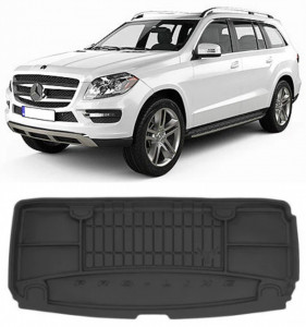 Mercedes Gls I X166 Suv din 2016 - 2019, Tavita Pentru Portbagaj Lux Premium Dedicata, Rand 3 Ridicat *1 accesorii pentru autoturismul tau - masina v188771