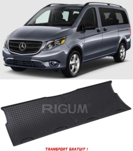 Mercedes Vito set covorase auto dedicate, din cauciuc dedicate Mercedes Vito W447 fabricatie 10.2014 - prezent, caroserie van, rand 2 - Transport Gratuit accesorii pentru autoturismul tau - masina v38786