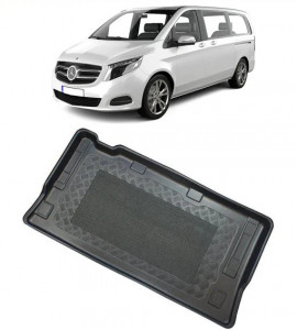 Mercedes Vito W447 Van din 10.2014 - Prezent, Tavita Pentru Portbagaj Lux Premium Dedicata, Ampatament Lung In Spatele Randului 3 *2 accesorii pentru autoturismul tau - masina v188710