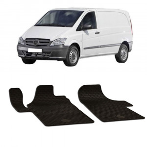 Mercedes Vito (W639) (2010-2014) Set 2 covorase auto cauciuc Urban Line