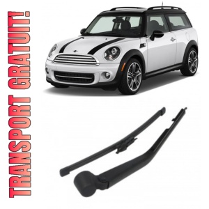 Mini Clubman Brat stergator pentru luneta spate cu lamela 300 mm, compatibil cu Mini Clubman Hatchback fabricat intre 2007-2014, calitate extra