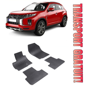 Mitsubishi Asx Din 05.2010 - Prezent, Suv , Set Covorase Auto Tip Tavita Premium 3D, din cauciuc