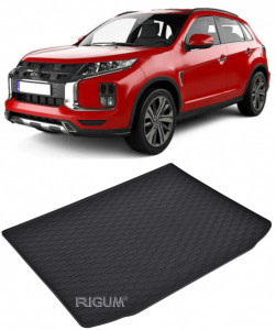Mitsubishi ASX Tavita pentru portbagaj din cauciuc, compatibila Mitsubishi ASX fabricatie 2017 - 2022, caroserie suv, Facelift II accesorii pentru autoturismul tau - masina v112820