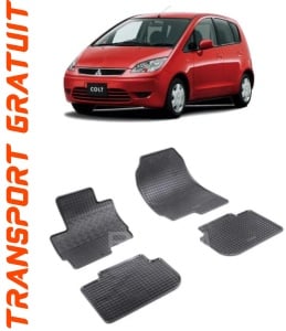 Mitsubishi Colt Zm, Hatchback, fabricat din 11.2008 - 2013, set covorase auto dedicate, din cauciuc 100% Premium accesorii pentru autoturismul tau - masina v155404