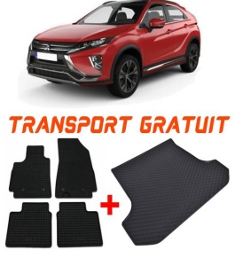 Mitsubishi Eclipse Cross Suv din 01.2018 - Prezent *3, Set Covorase + tavita portbagaj auto accesorii pentru autoturismul tau - masina v1740