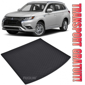 Mitsubishi Outlander Tavita pentru portbagaj din cauciuc, compatibila Mitsubishi Outlander III fabricatie 09.2012 - prezent, caroserie suv, 5 locuri