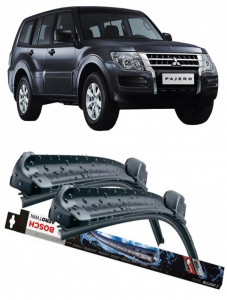 Mitsubishi Pajero Set 2 stergatoare parbriz Bosch Bosch Aerotwin compatibile cu Mitsubishi Pajero 2015 (53 cm / 45 cm) accesorii pentru autoturismul tau - masina v129411