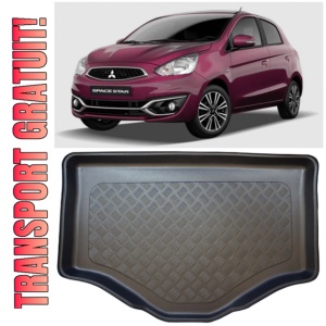 Mitsubishi Space Star Facelift Hatchback din 2017 - 11.2019, Tavita Pentru Portbagaj Lux Premium Dedicata, Portbagaj Inferior *2