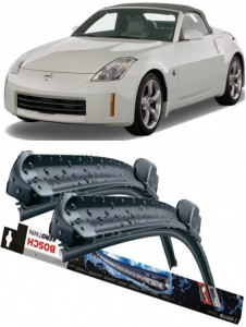 Nissan 350Z Set 2 stergatoare parbriz Bosch Bosch Aerotwin compatibile cu Nissan 350Z 2004-2009 (50 cm / 45 cm) accesorii pentru autoturismul tau - masina v129204