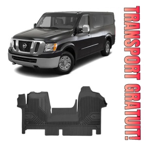 Nissan Nv400 Din 01.2010 - 02.2019, Van , Set Covorase Auto Tip Tavita Premium 3D, din cauciuc