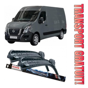 Nissan Nv400 Set 2 stergatoare parbriz Bosch Bosch Aerotwin 65 cm/65 cm compatibile cu Nissan Nv400 Bus (X62, X62B) din 2011-2016 (65 cm / 65 cm)