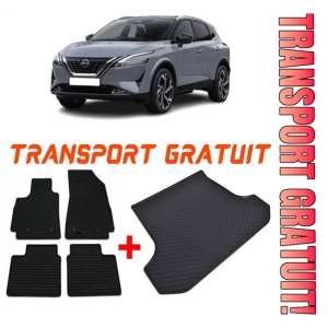 Nissan Qashqai din 2022-Prezent Suv Portbagaj Superior *1, Set Covorase + tavita portbagaj auto