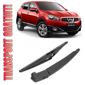 Nissan Qashqai II Brat stergator pentru luneta spate cu lamela 312 mm, compatibil cu Nissan Qashqai II SUV fabricat intre 2013, calitate extra