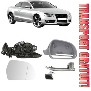 Oglinda Dreapta AUDI A5 (8T3) din 2007 - 2017, Auto, Reglaj electric, Completa