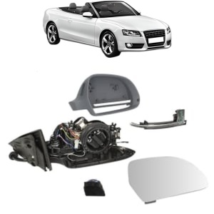 Oglinda Dreapta AUDI A5 Convertible (8F7) din 2009 - 2017, Auto, Reglaj electric, Completa - Img 2