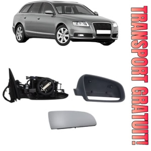 Oglinda Dreapta AUDI A6 C6 Avant (4F5) din 2004 - 2011, Auto, Reglaj electric, Completa