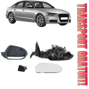 Oglinda Dreapta AUDI A6 C7 (4G2, 4GC) din 2010 - 2018, Auto, Reglaj electric, Completa