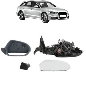 Oglinda Dreapta AUDI A6 C7 Avant (4G5, 4GD) din 2011 - 2018, Auto, Reglaj electric, Completa - Img 2