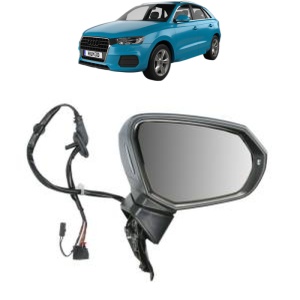 Oglinda Dreapta AUDI Q3 (F3B) din 2018 - 2021, Auto, Reglaj electric, Completa - Img 2