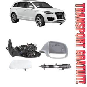 Oglinda Dreapta AUDI Q7 Van (4LB) din 2007 - 2015, Auto, Reglaj electric, Completa