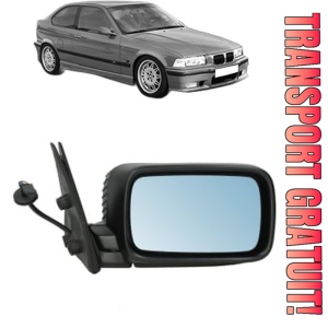 Oglinda Dreapta BMW Seria 3 Compact (E36) din 1994 - 2000, Auto, Reglaj electric, Completa