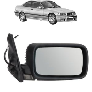 Oglinda Dreapta BMW Seria 3 Coupe (E36) din 1991 - 1999, Auto, Reglaj electric, Completa - Img 2