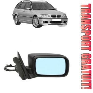 Oglinda Dreapta BMW Seria 3 Touring (E46) din 1999 - 2005, Auto, Reglaj electric, Completa
