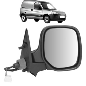 Oglinda Dreapta CITROEN BERLINGO / BERLINGO FIRST Box Body/MPV (M_) din 1996 - 2011, Auto, Reglaj mecanic, Completa - Img 2