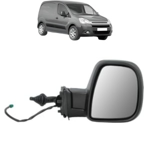 Oglinda Dreapta CITROEN BERLINGO Box Body/MPV (B9) din 2008 - 2021, Auto, Reglaj mecanic, Completa - Img 2