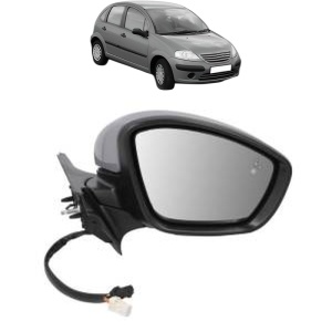 Oglinda Dreapta CITROEN C3 I (FC_, FN_) din 2002 - 2012, Auto, Reglaj electric, Completa - Img 2