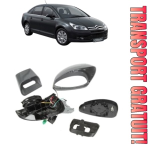 Oglinda Dreapta CITROEN C4 I Saloon din 2006 - 2014, Auto, Reglaj electric, Completa