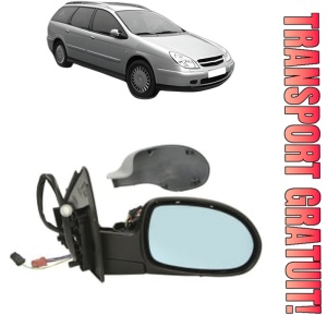 Oglinda Dreapta CITROEN C5 I Break (DE_) din 2001 - 2004, Auto, Reglaj electric, Completa
