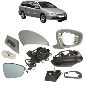 Oglinda Dreapta CITROEN C5 II Break (RE_) din 2004 - 2008, Auto, Reglaj electric, Completa - Img 2