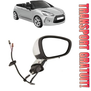 Oglinda Dreapta CITROEN DS3 Convertible din 2013 - 2015, Auto, Reglaj electric, Completa