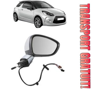 Oglinda Dreapta CITROEN DS3 (SA_) din 2009 - 2015, Auto, Reglaj electric, Completa