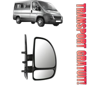 Oglinda Dreapta CITROEN JUMPER II Bus (244, Z_) din 2002 - 2006, Auto, Reglaj manual, Completa
