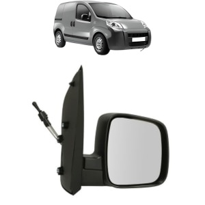 Oglinda Dreapta CITROEN NEMO Box Body/MPV (AA_) din 2008 - 2010, Auto, Reglaj manual, Completa - Img 2