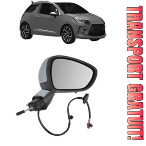 Oglinda Dreapta DS DS 3 Convertible (SB_) din 2015 - 2019, Auto, Reglaj electric, Completa