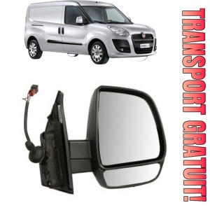 Oglinda Dreapta FIAT DOBLO Bus (263_) din 2010 - 2023, Auto, Reglaj mecanic, Completa