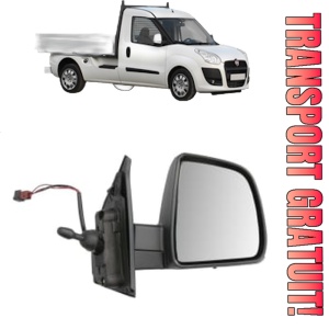 Oglinda Dreapta FIAT DOBLO Platform/Chassis (263_) din 2010 - 2023, Auto, Reglaj mecanic, Completa