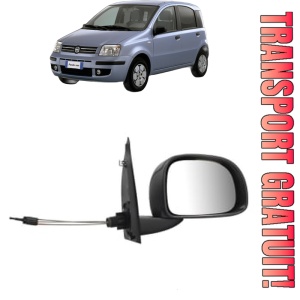 Oglinda Dreapta FIAT PANDA (169_) din 2003 - 2013, Auto, Reglaj manual, Completa